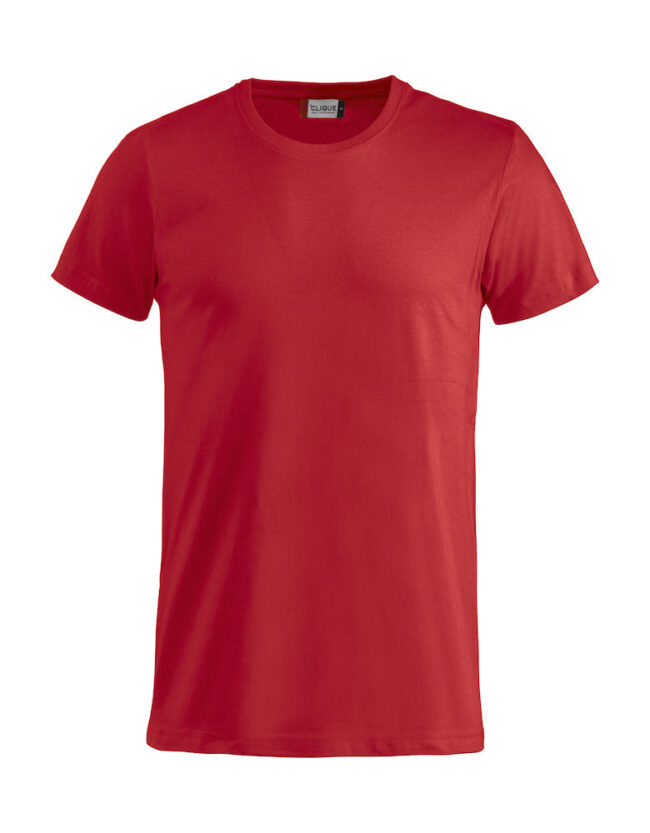 Basic -t-shirt rød