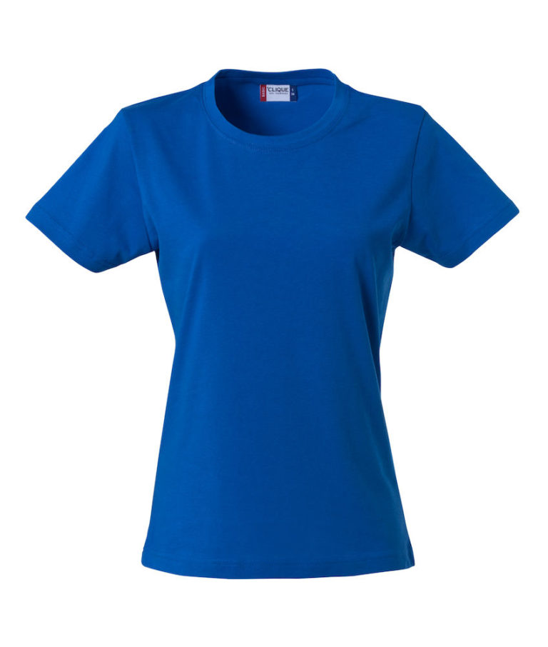 Basic -t-shirt jente blå