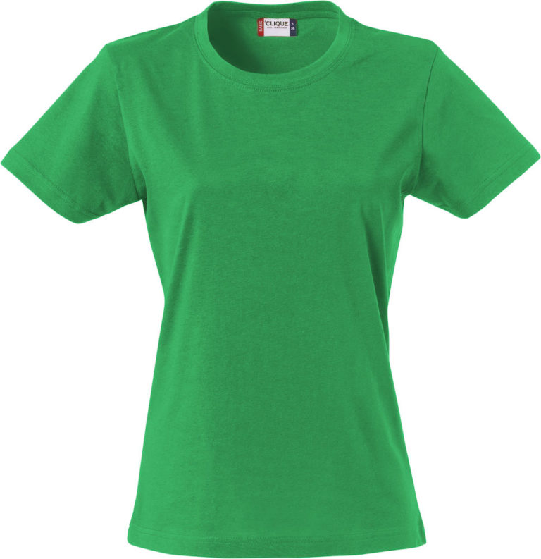 Basic -t-shirt jente grønn