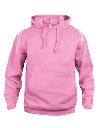 Basic Hoodie rosa framme