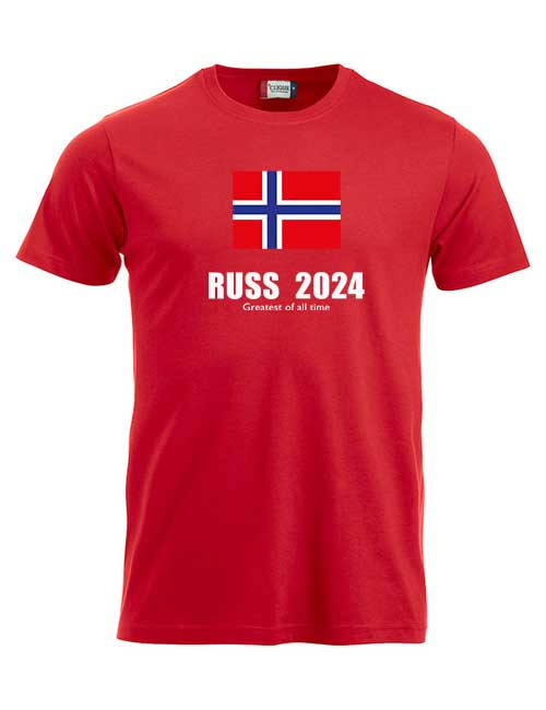 T-skjorte-goat-flagg-Unisex-rød-2024