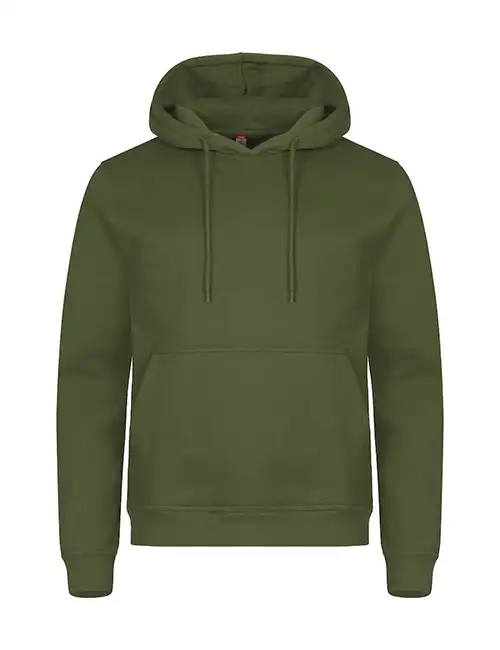 Miami hoodie army grønn