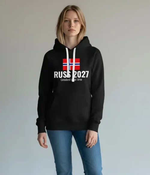 Hettegenser sort russ 2027 GOAT